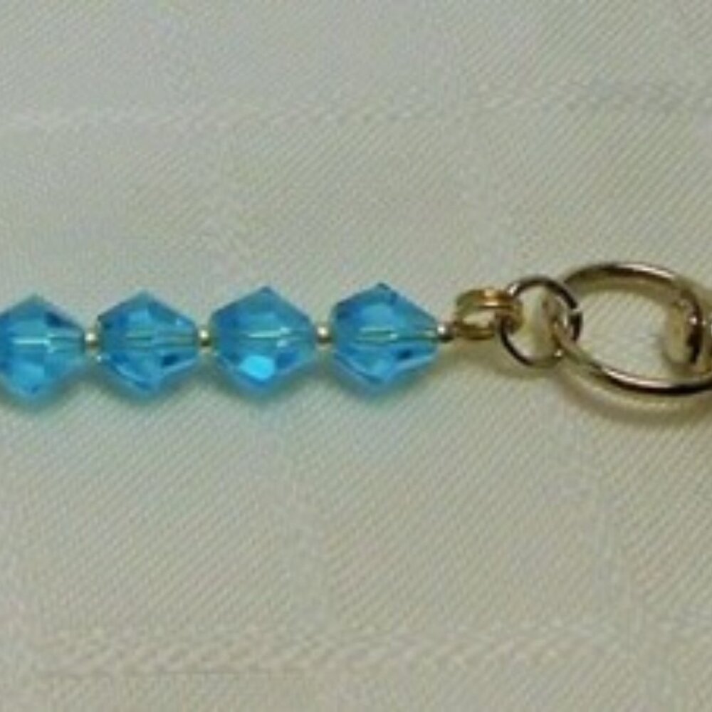 No.4. Handmade keyring with two hooks